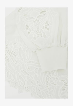 Reiss, REGULAR FIT - RAE BRODERIE -SLEEVE - Chemisier - cream