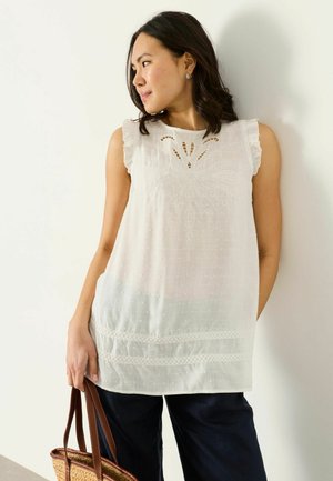 FatFace, REGULAR FIT - VITA TUNIC  . - Blúzka - white