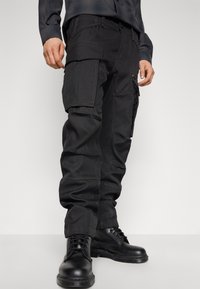 G-STAR ROVIC ZIP TAPERED - Cargo hlače - black