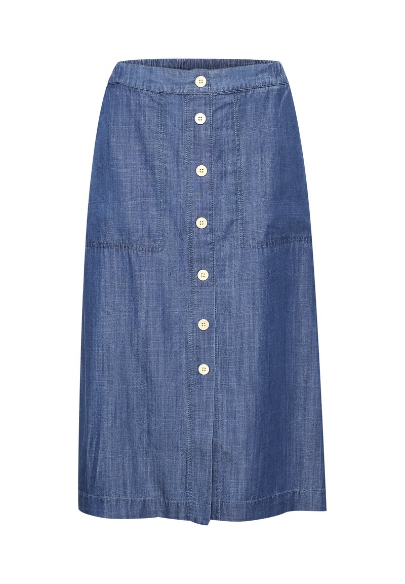 Part Two Jeansrok blauw denim/bluedenim