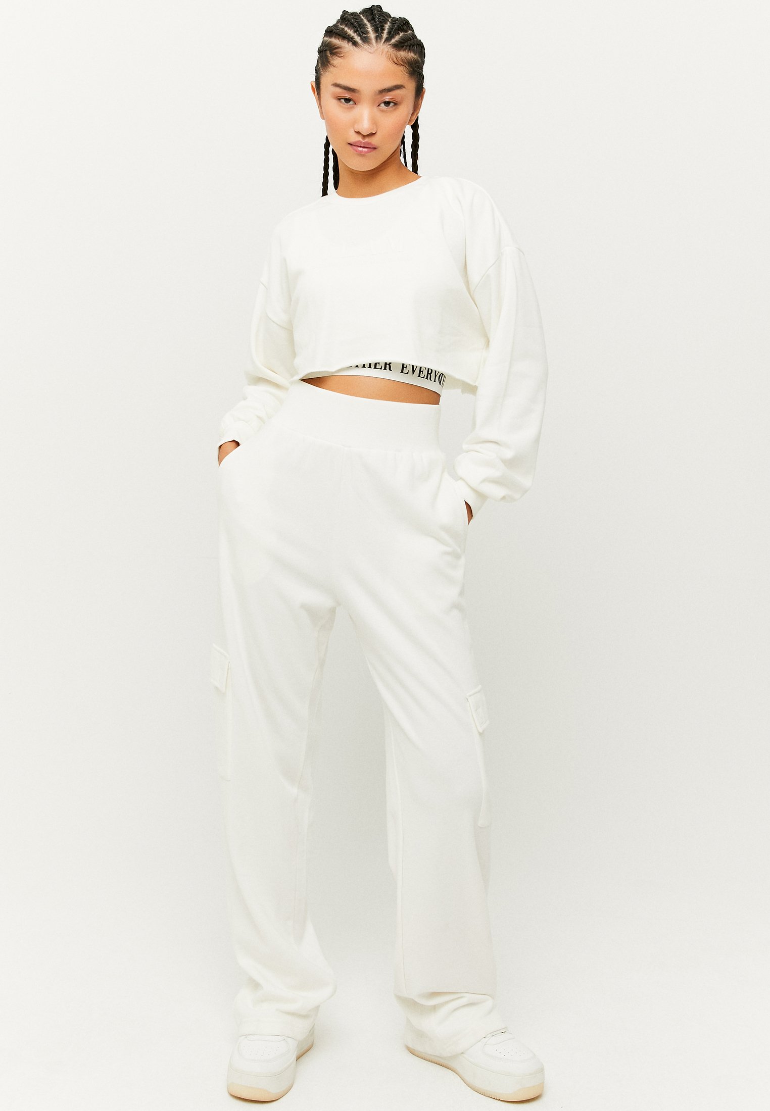 TALLY WEiJL Pantaloni - white/bianco - Zalando.it