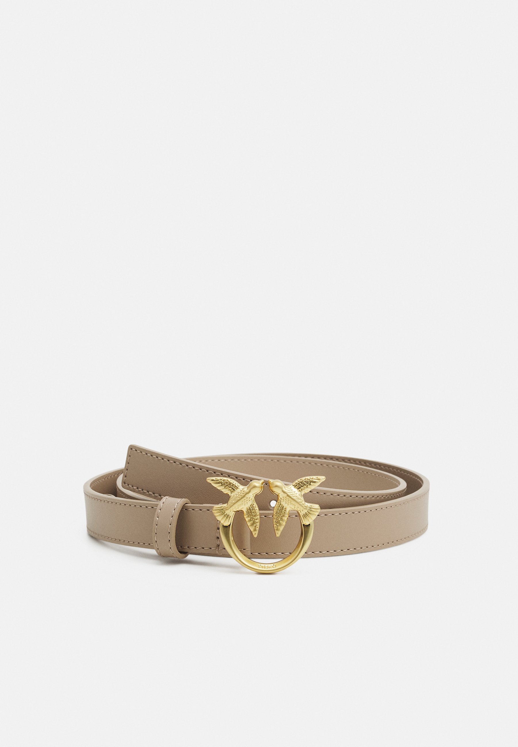 Beige champagne belt