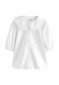 Next - REGULAR FIT - TOUCH FASTENING FRILL COLLAR SCHOOL  - Cămașă - white Imagine miniatură 1