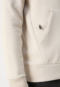 BOSS SOODY - Jersey con capucha - light beige