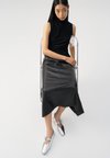 WIOLETTA - Ballerina's met enkelbandjes - silver
