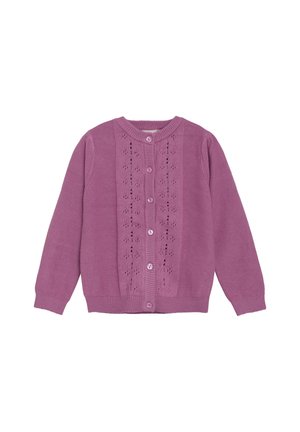 Minymo Strickjacke - mauve orchid