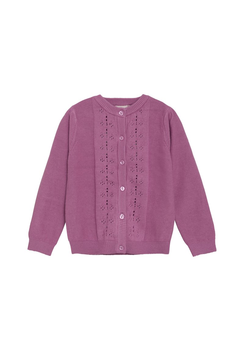 Minymo Strickjacke - mauve orchid