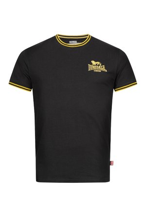 PASSFORM DUCANSBY - T-shirt print - black yellow