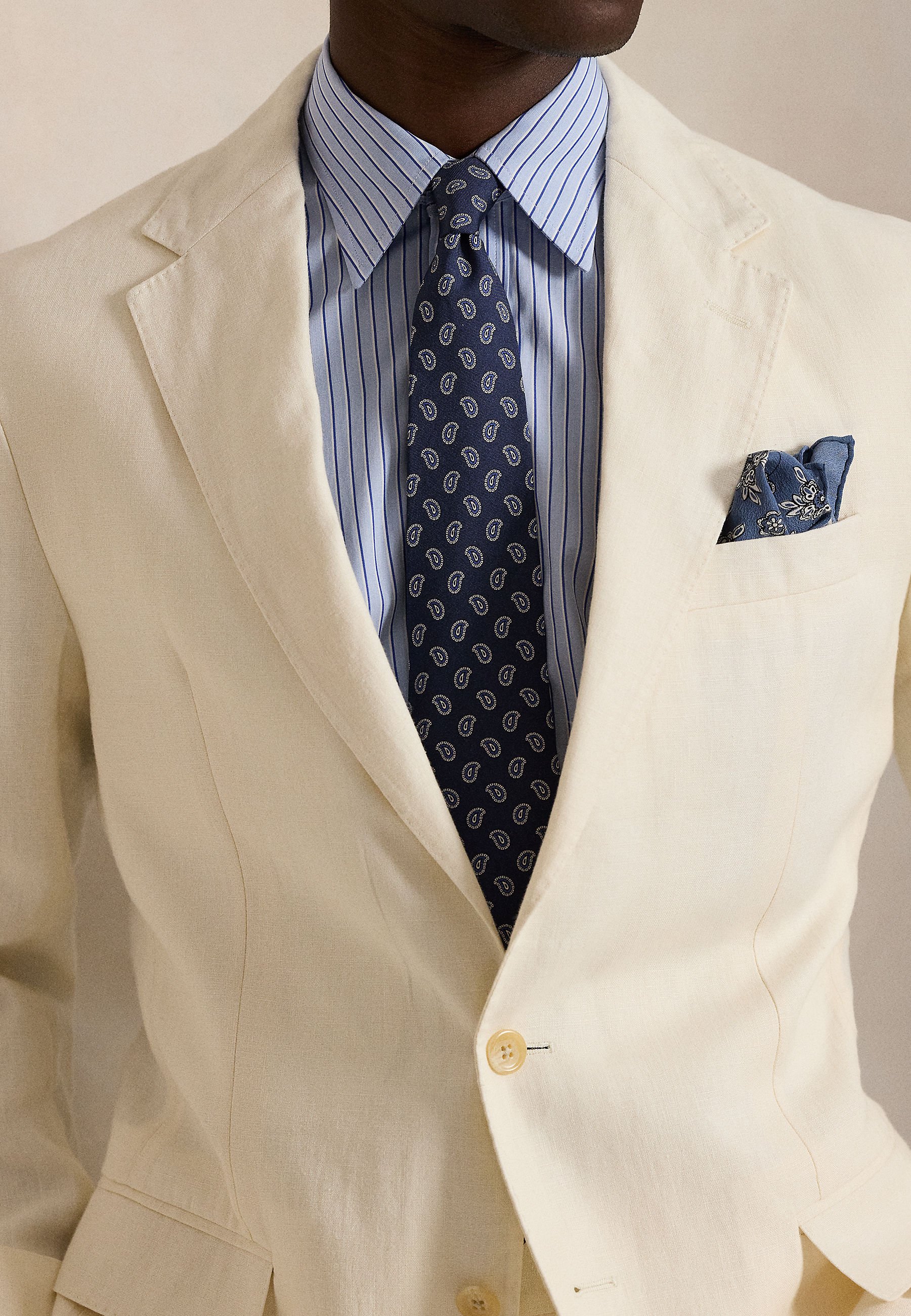 Polo Ralph Lauren POLO SOFT TAILORED LINEN SUIT COAT - Blazer