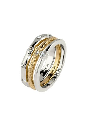 ELEGANT SPARKLING STACK - MIT KRISTALLEN VON SWAROVSKI® - Bague - bunt