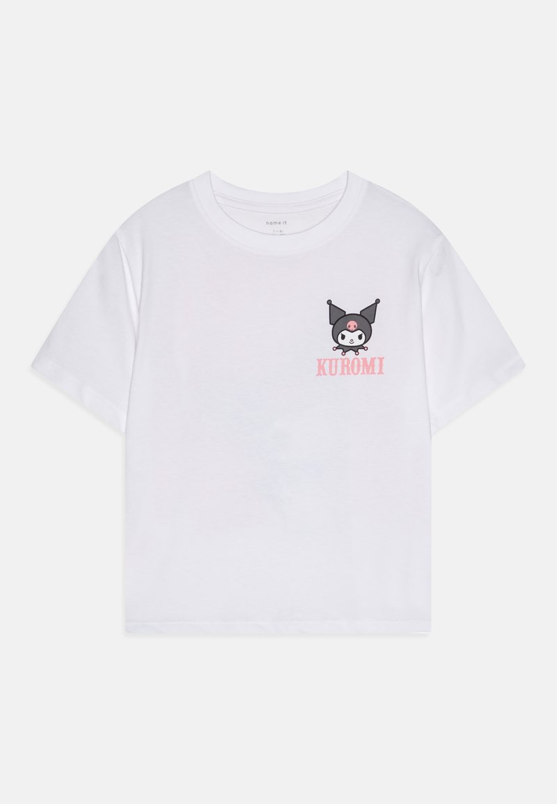 Name it NKFNUNI KUROMI SKY - Camiseta estampada - bright white