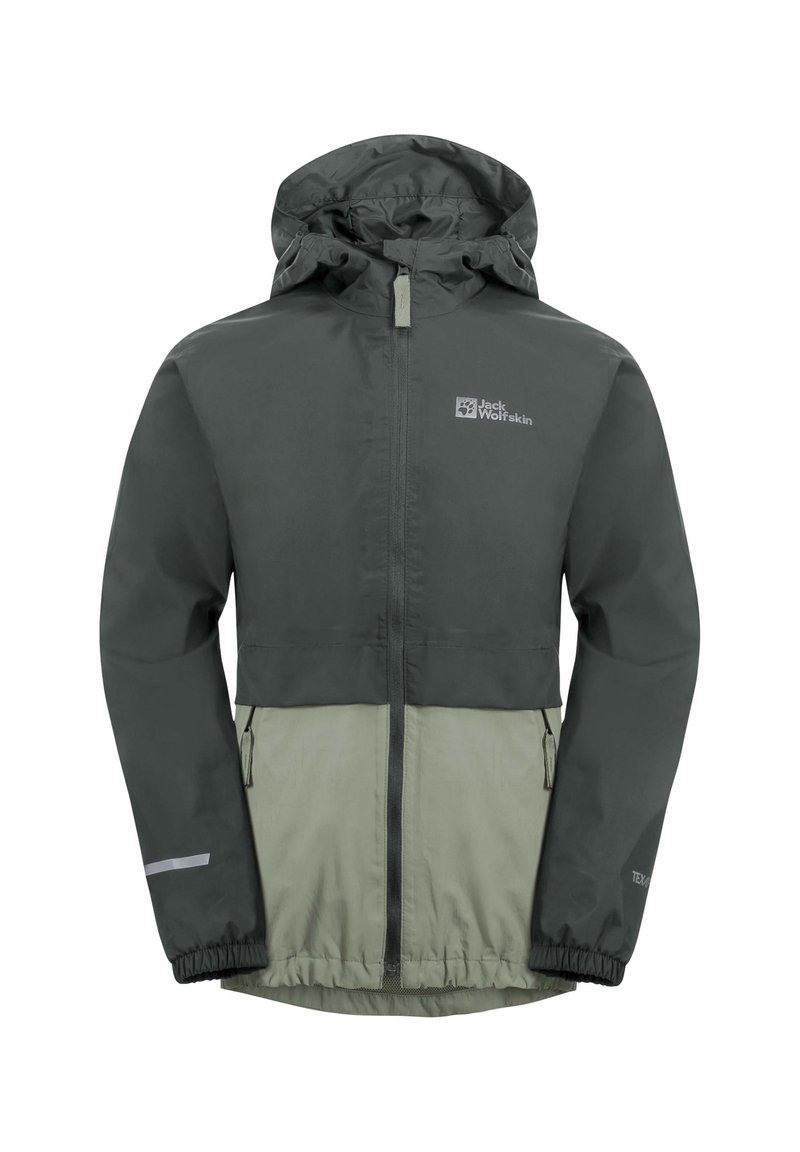 Jack Wolfskin Regenjas kaki