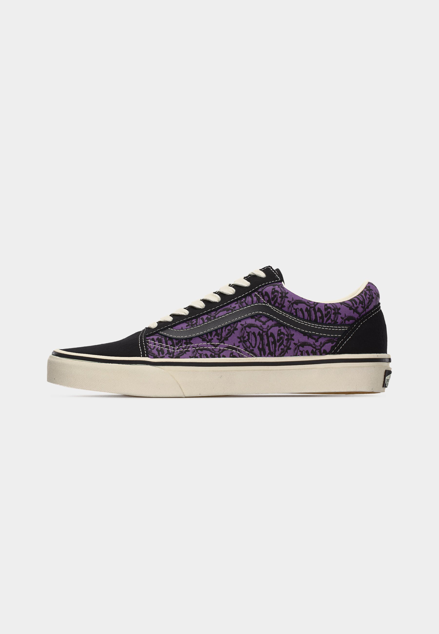Vans TRAVIS BARKER OLD SKOOL UNISEX - Skateschoenen - black/purple