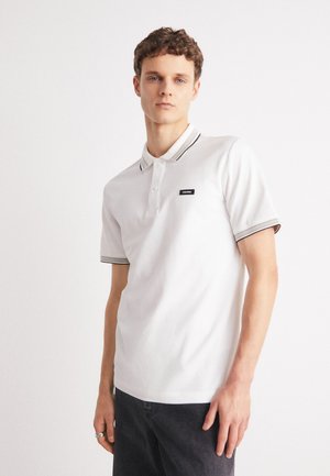 MULTI TIPPING  - Polo majica - bright white/london fog