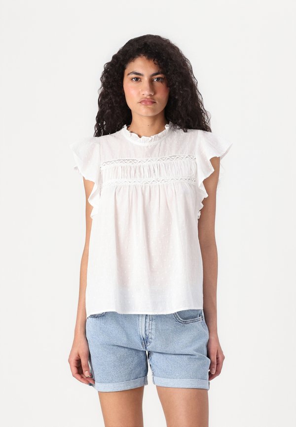 ONLKATTI DOBBY - Blouse - cloud dancer