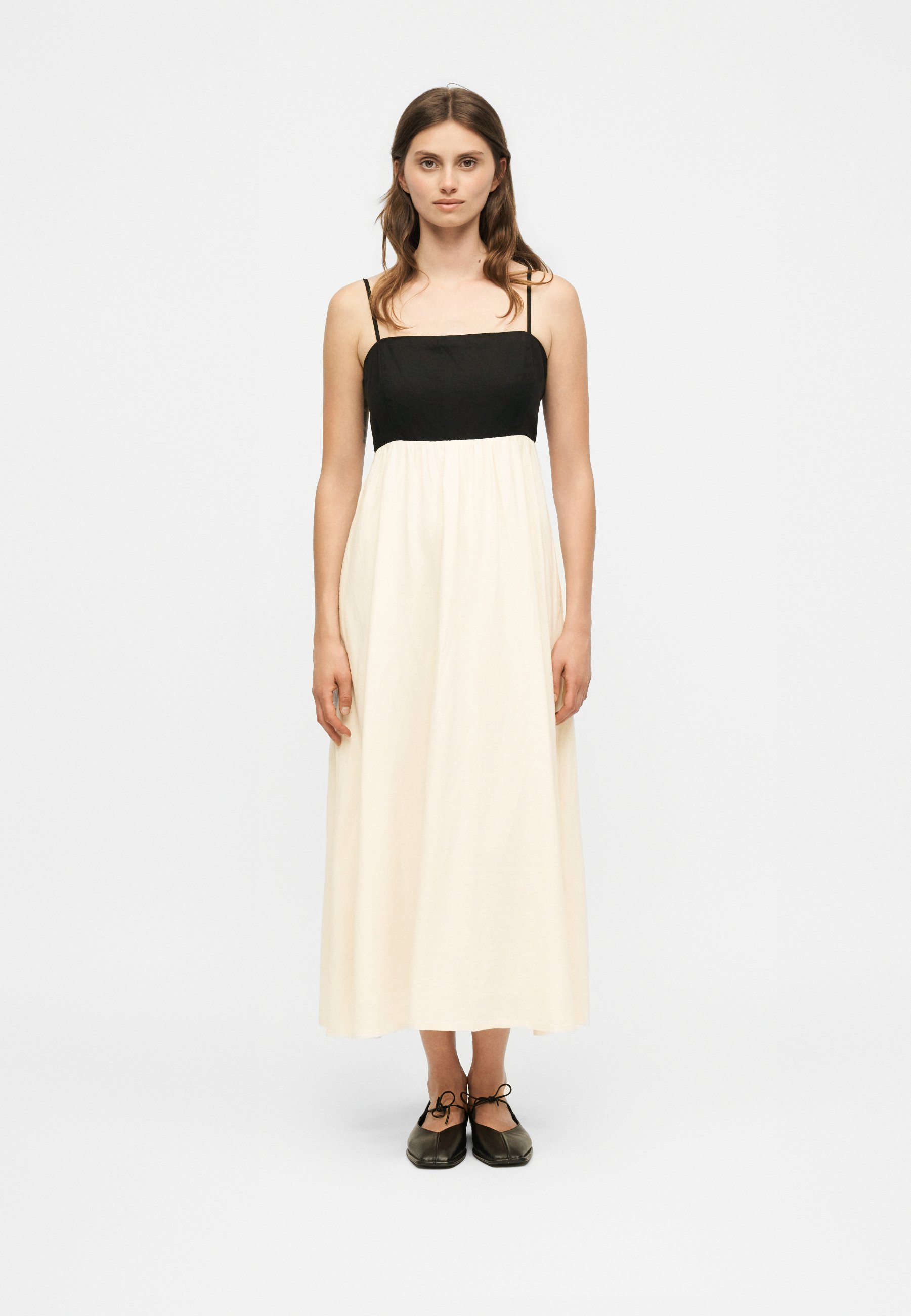 leena maxi dress Baobab Lena Ivory Draped Strapless Maxi Dress