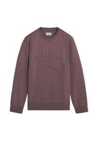 EMBOSS - Sudadera - burgundy