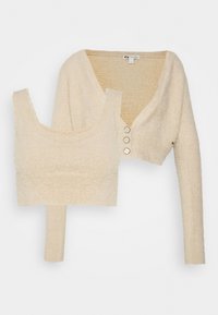 Pepe Jeans AMBER TWIN 2-IN-1 - Casaco de malha - mousse