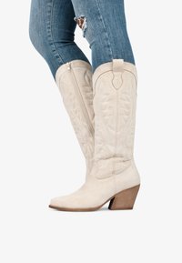 Posh by Poelman JILL  - Botas camperas - light beige