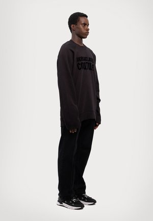 LOGO GOTH FLOCK - Sweatshirt - black