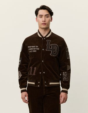 VARSITY - Bomberjacka - slate brown
