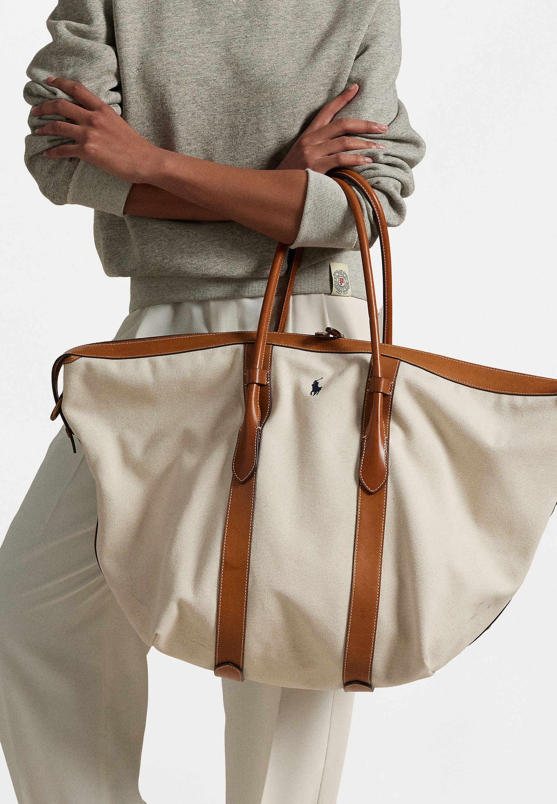 Polo Ralph Lauren CANVAS EXTRA-LARGE BELLPORT TOTE - Tote bag