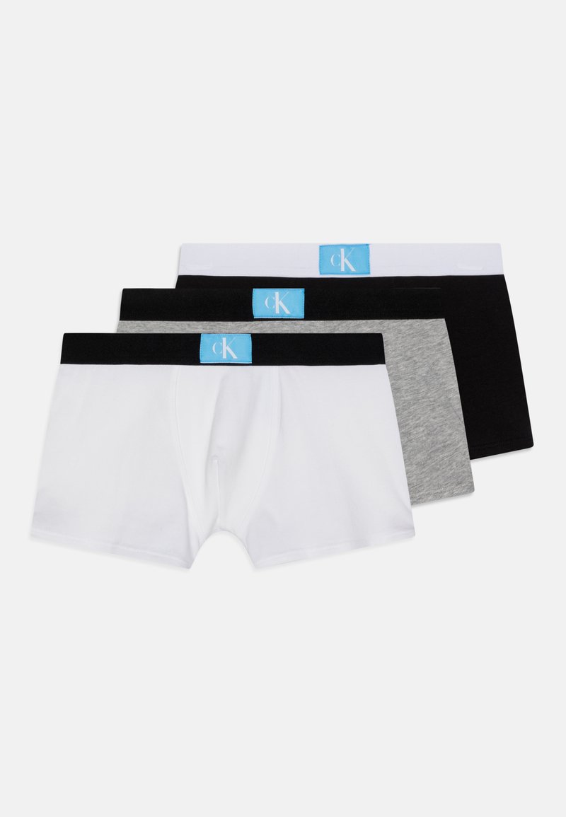 Calvin Klein Underwear TRUNK 3 PACK Panties white/grey heather