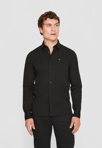 Calvin Klein - STRETCH - Camicia - black Immagine in miniatura 1