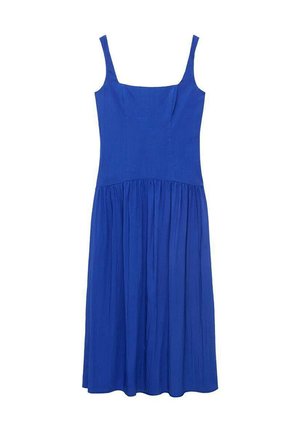 Mango FLARED - Vapaa-ajan mekko - blue