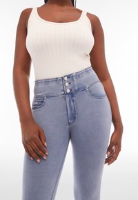 Freddy Jeggings - denim light blue blue seams