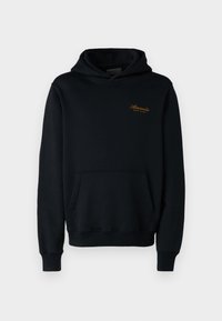 SCRIPT LOGO - Felpa con cappuccio - casual black