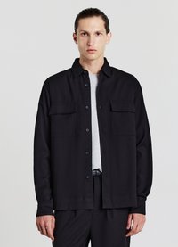 Calliope CON TASCONI - Camicia - nero