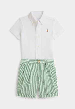 OXFORD SHIRT & SEERSUCKER SHORT 0-2Y - Pluus - white