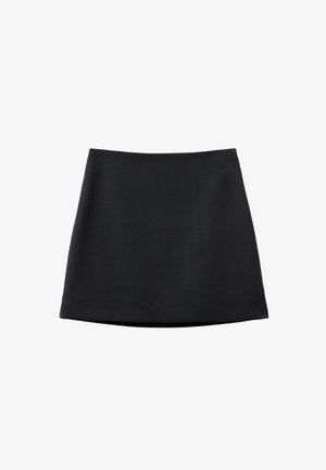 & OTHER STORIES, & OTHER STORIES MINI SKIRT - Jupe trapèze - black