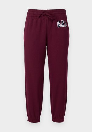 GAP Petite HERITAGE - Calças de fato de treino - ruby wine