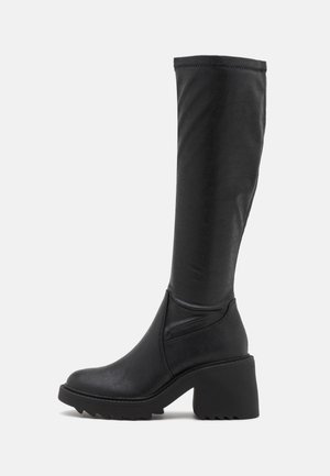 Platform boots - black