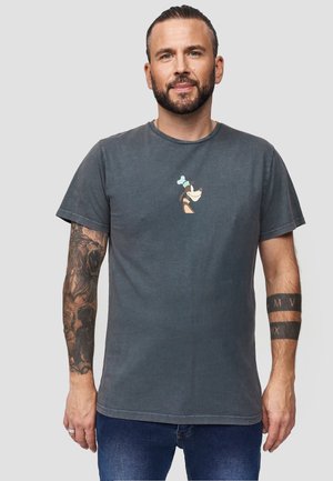 DISNEY GOOFY  - T-shirt med print - charcoal