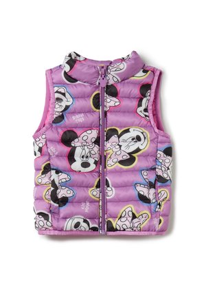 GILET WITH MINNIE MOUSE  - Waistcoat - lilac
