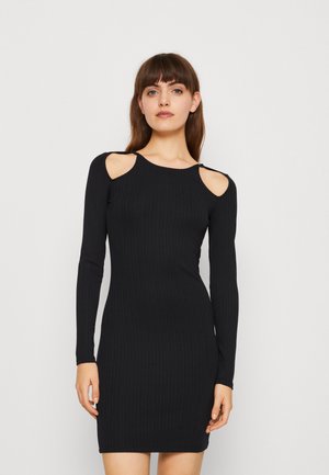 Even&Odd Rochie din jerseu - black