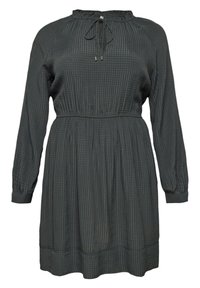 MELODY - Day dress - dunkelgrün/dunkelgrau