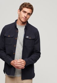 Superdry & Co TRAILS - Overhemd - deep navy