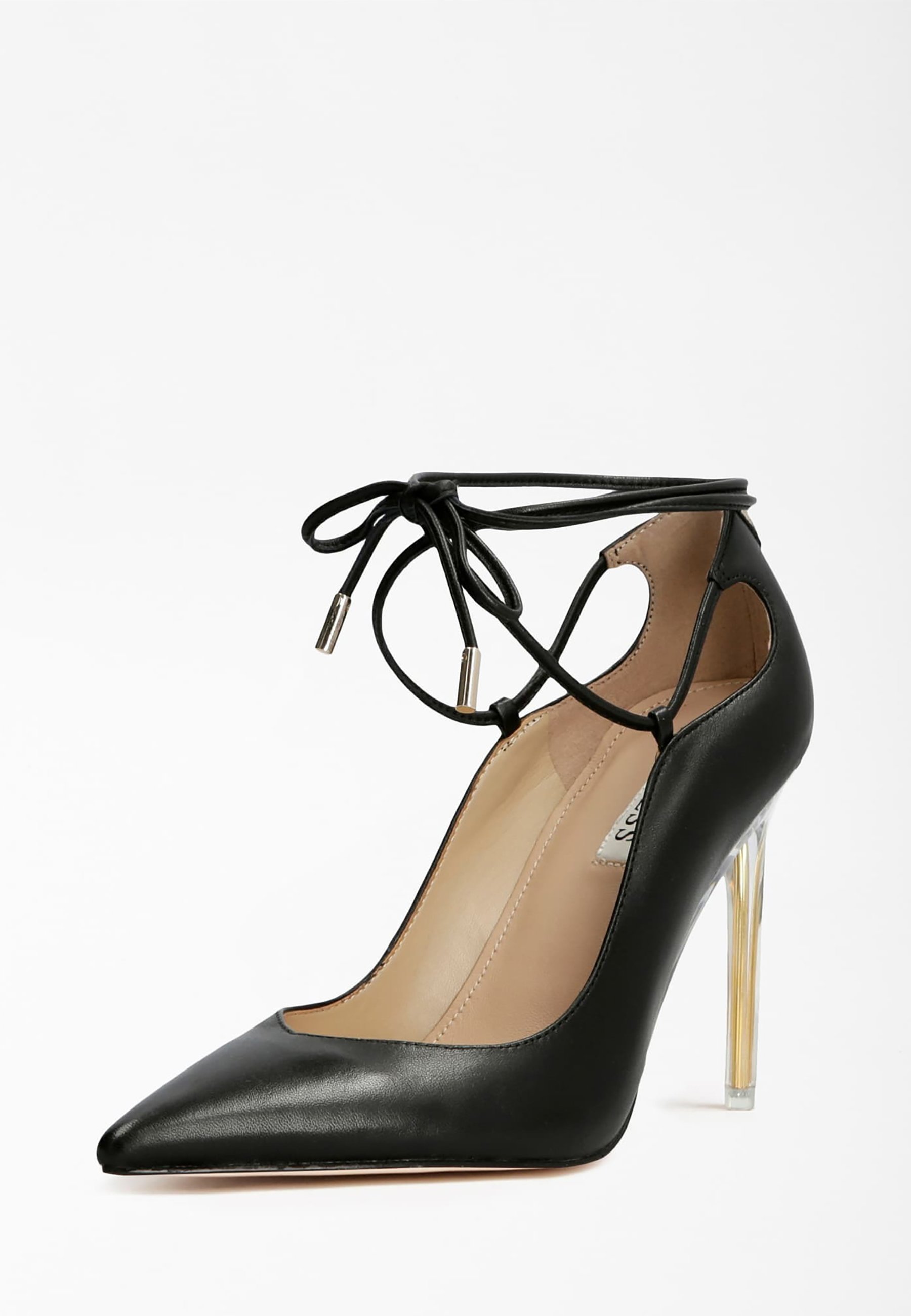 GUESS Dafne Pumps High Heels Schoenen Hoge Hak Dames Zwart - Schoenen.nl