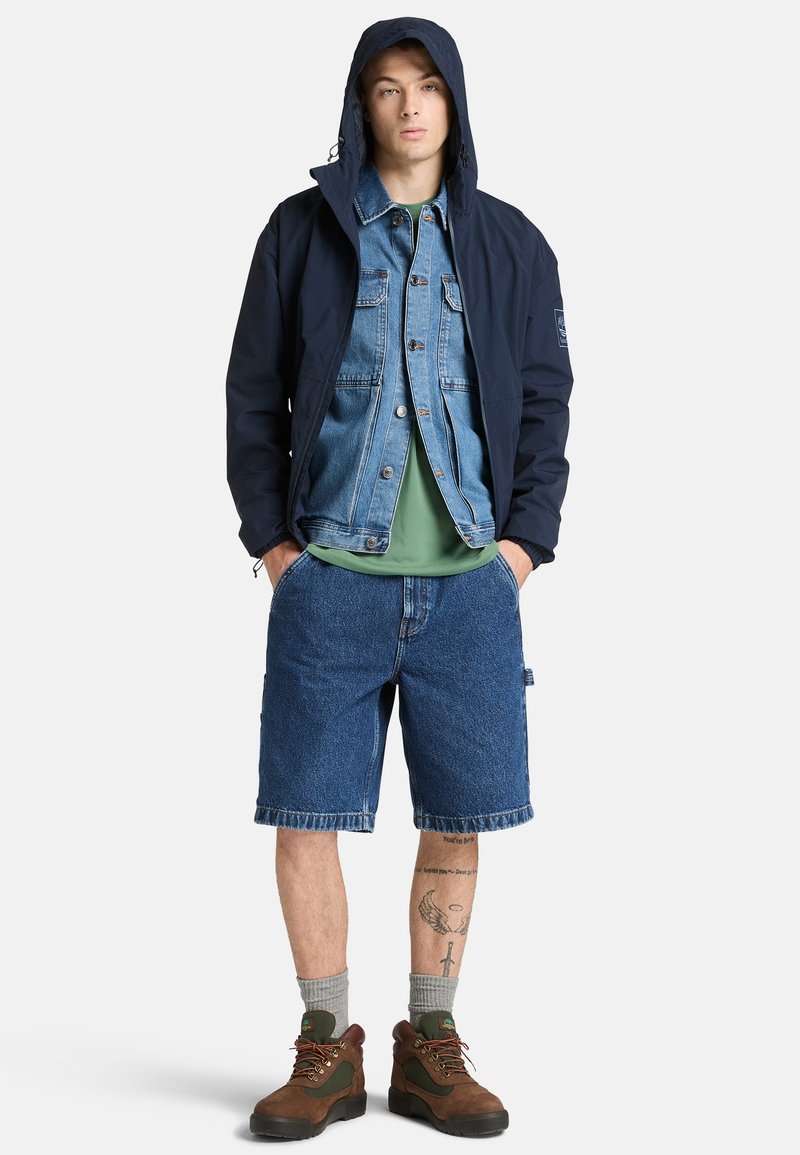 Timberland QUICK-DRY SHORT-SLEEVE TEE - Jednoduché tričko - medium green
