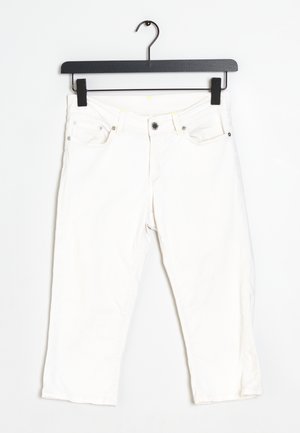 Farkkushortsit - white