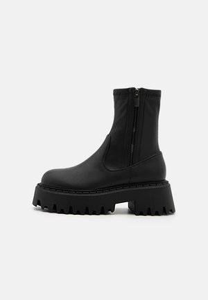 Bottines à plateau - black