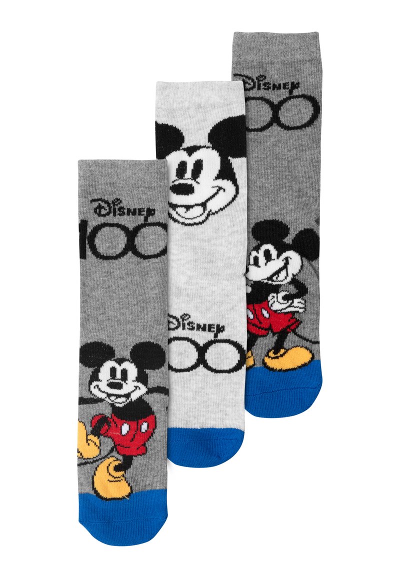 Disney 3ER PACK DISNEY MICKEY MOUSE - Calze - grau