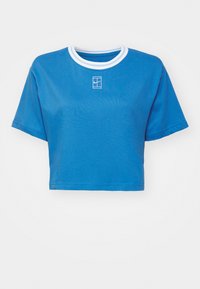 HERITAGE CROP TEE - T-shirt desportiva - star blue
