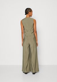 Mos Mosh EDEN VEST - Waistcoat - dusty olive/khaki - Zalando