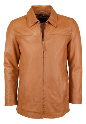 JCC SAROS - Kurtka skórzana