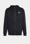 ICON FLEECE - Sweater met rits - black/white